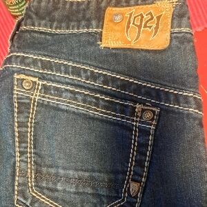 1921 Women's Boot Cut Jeans - Dark Blue